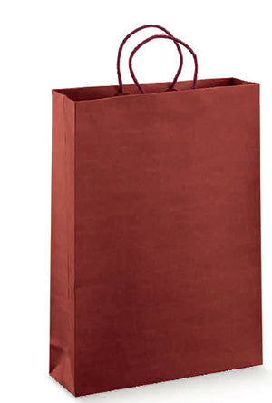 Shopper Bag Seta Bordeaux